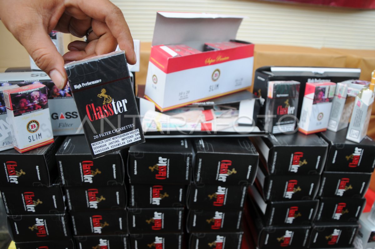 Cukai Rokok Palsu Antara Foto