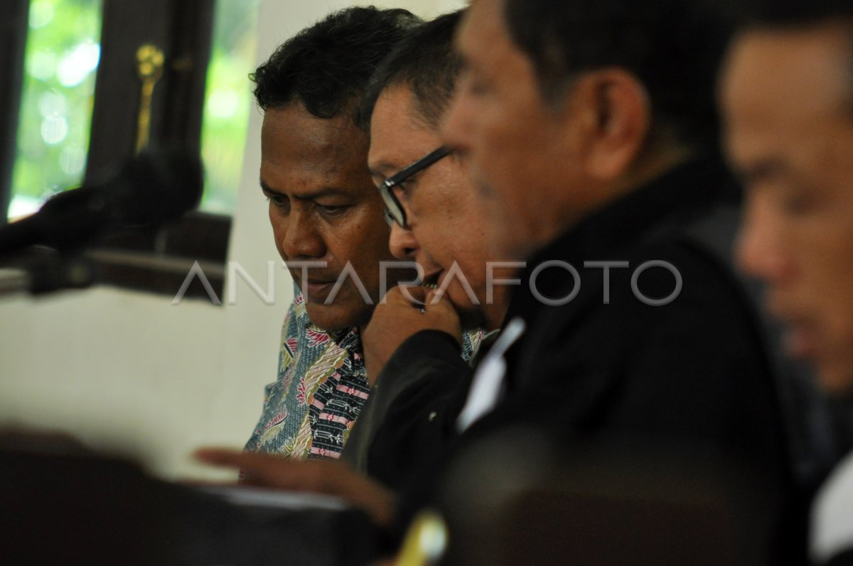 SIDANG LANJUTAN KORUPSI PROYEK KEMENPORA | ANTARA Foto