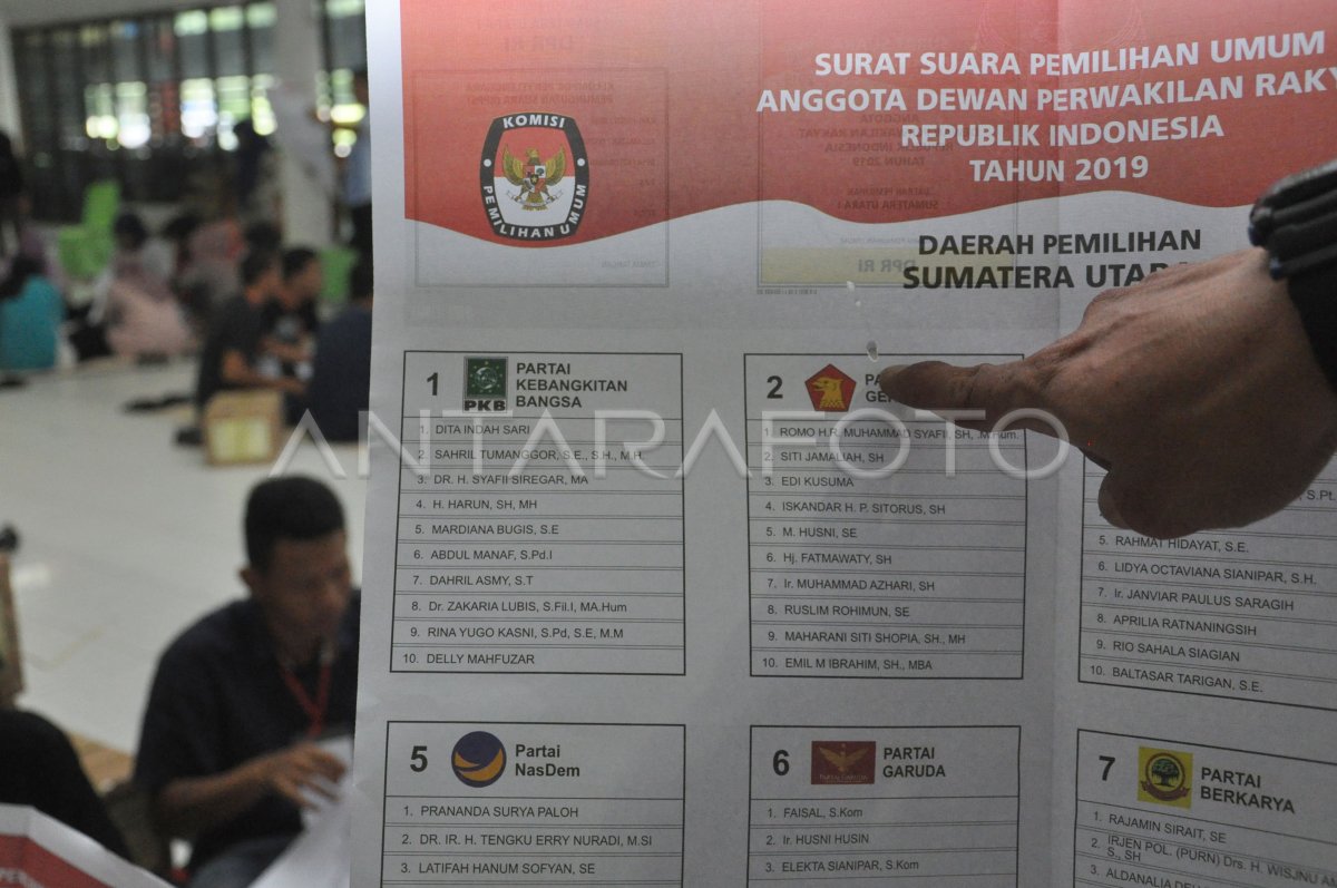 PELIPATAN SURAT SUARA KPU MEDAN