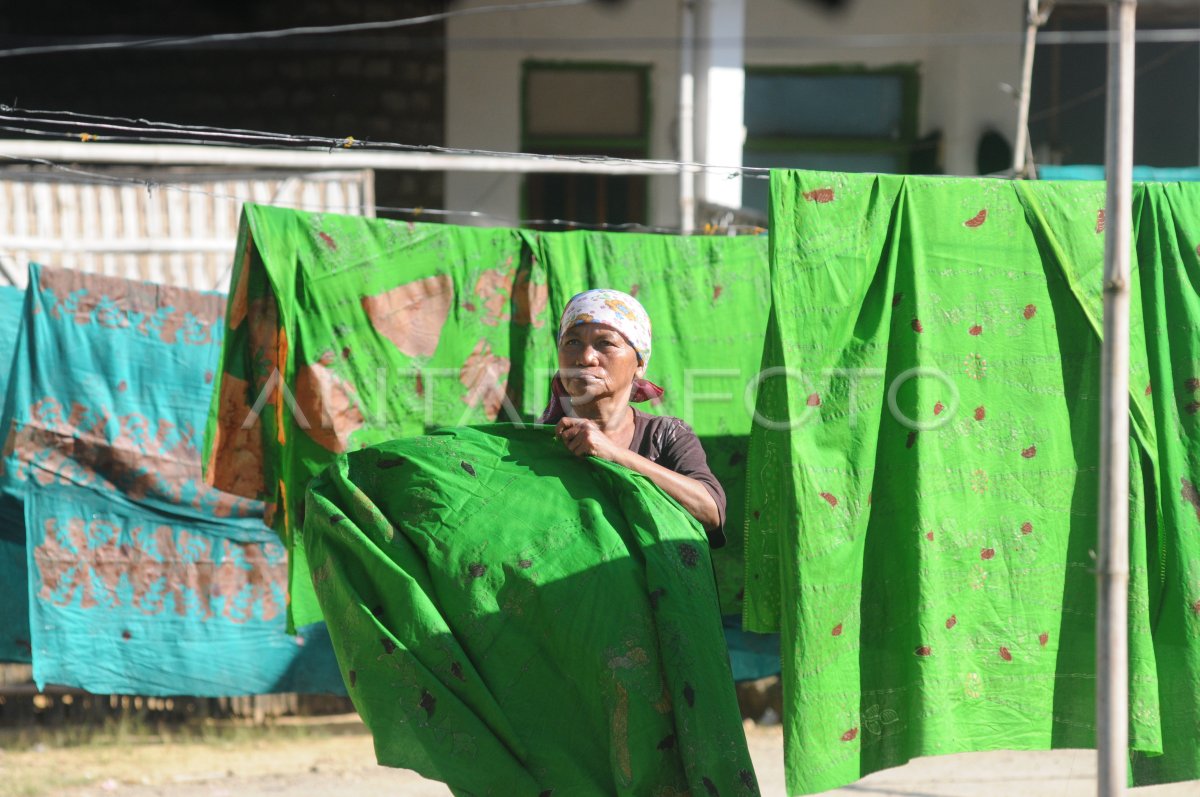 PEMASARAN BATIK PAMEKASAN TERKENDALA LONJAKAN COVID-19 BANGKALAN