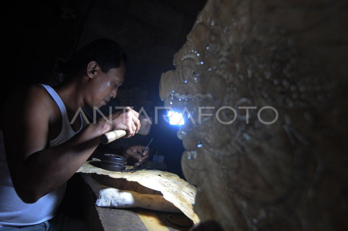 Kerajinan Wayang Kulit Di Klaten Antara Foto