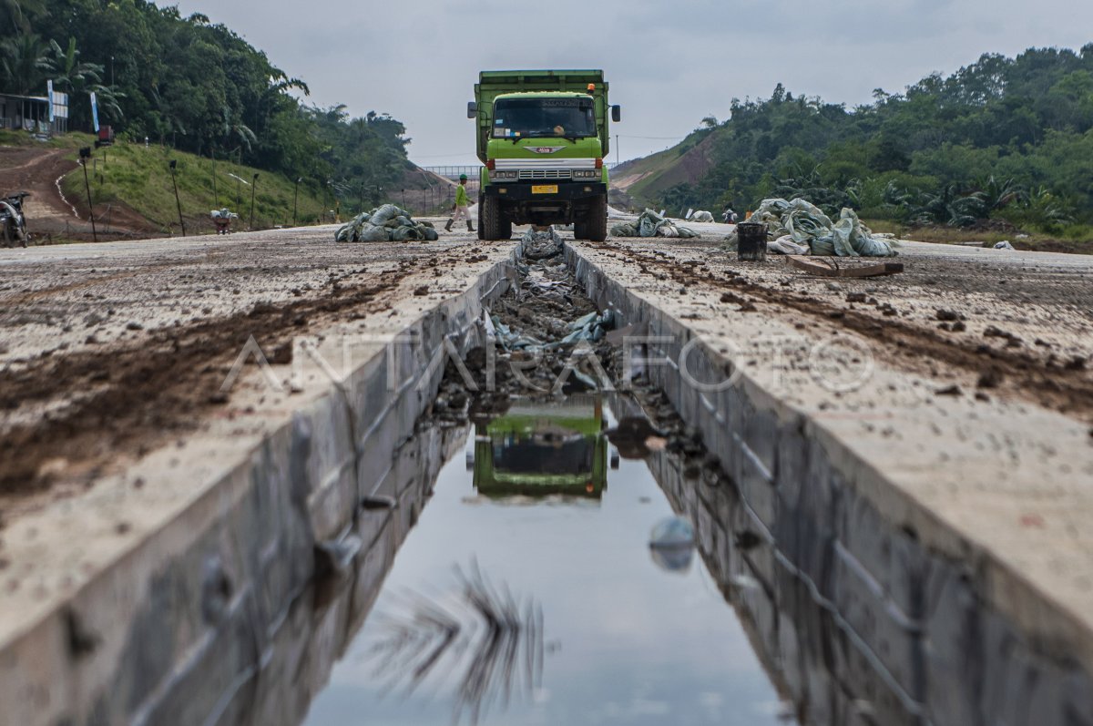 PEMBANGUNAN TOL SERANG-PANIMBANG | ANTARA Foto