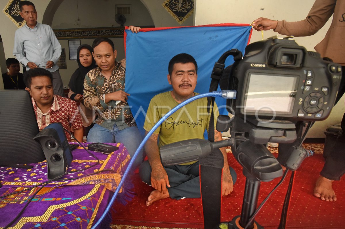 Perekaman data KTP elektronik warga binaan pemasyarakatan