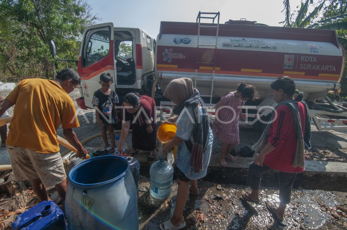 Sebaran daerah kesulitan air di Boyolali