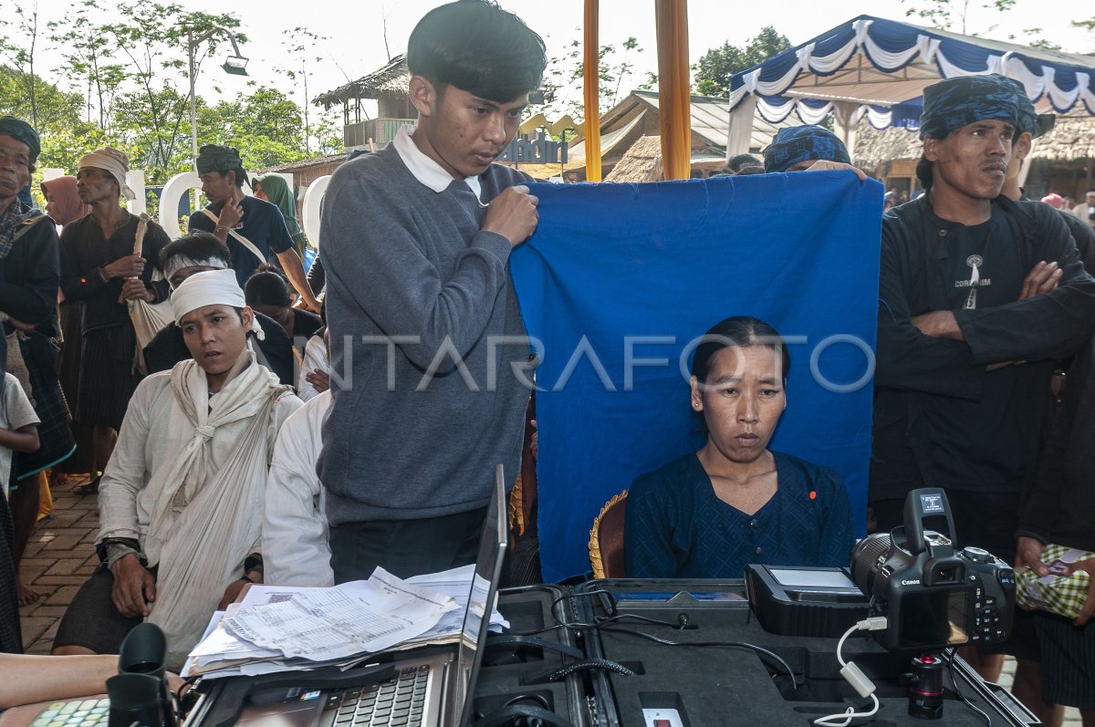 Layanan pembuatan KTP Elektronik Suku Badui