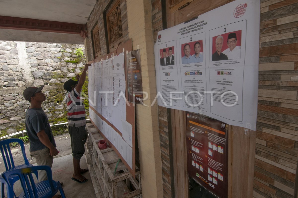 Persiapan TPS Di Kawasan Rawan Bencana Gunung Merapi | ANTARA Foto