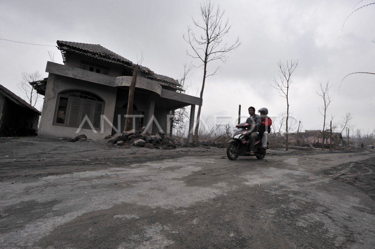 Warga Lereng Merapi Antara Foto