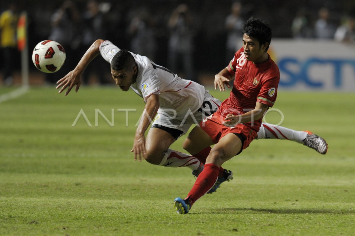 INDONESIA VS BAHRAIN | ANTARA Foto