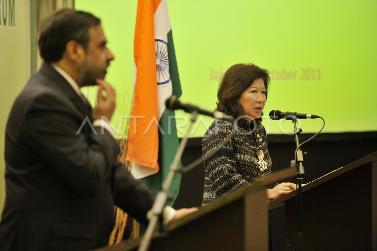 BILATERAL INDONESIA INDIA ANTARA Foto