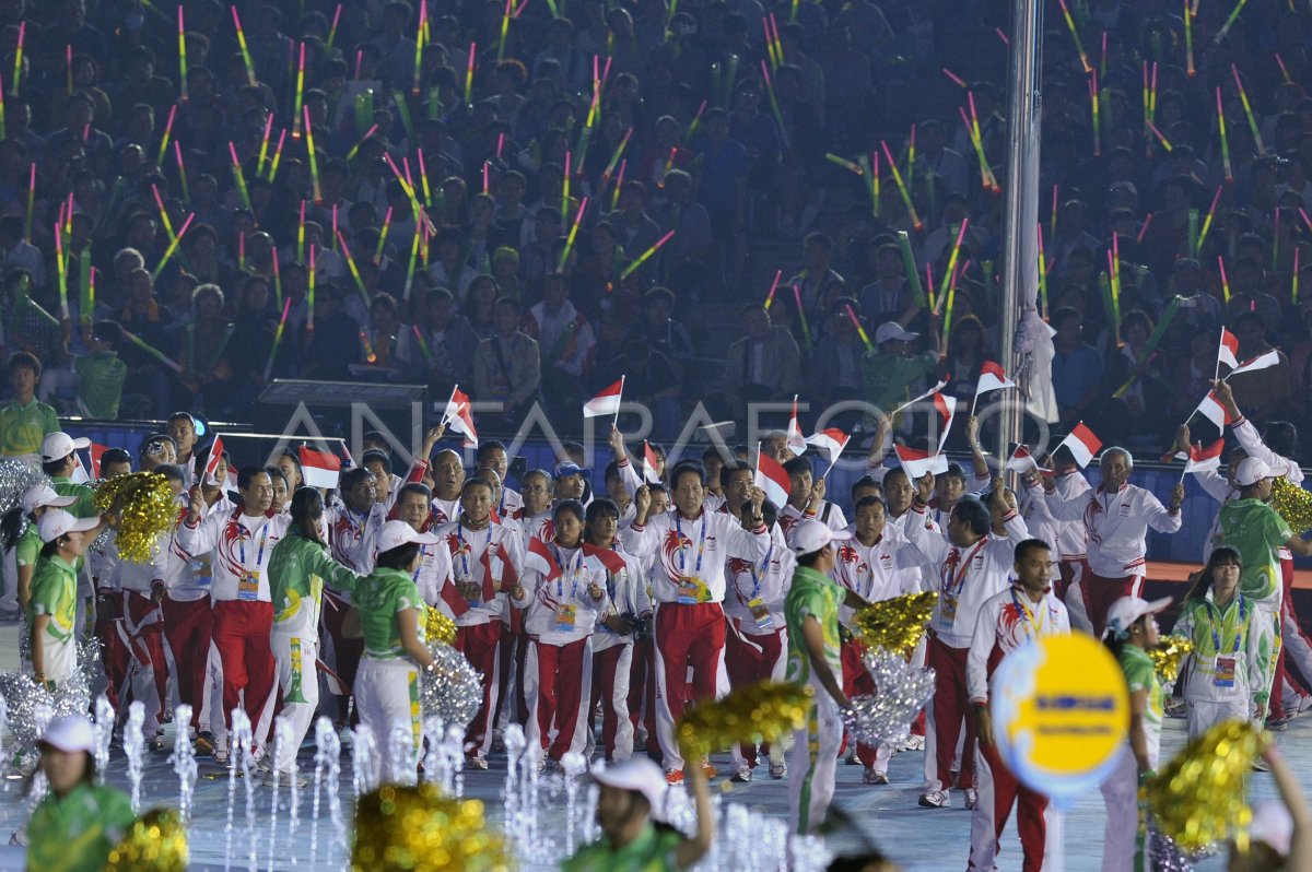 PEMBUKAAN ASIAN BEACH GAMES ANTARA Foto