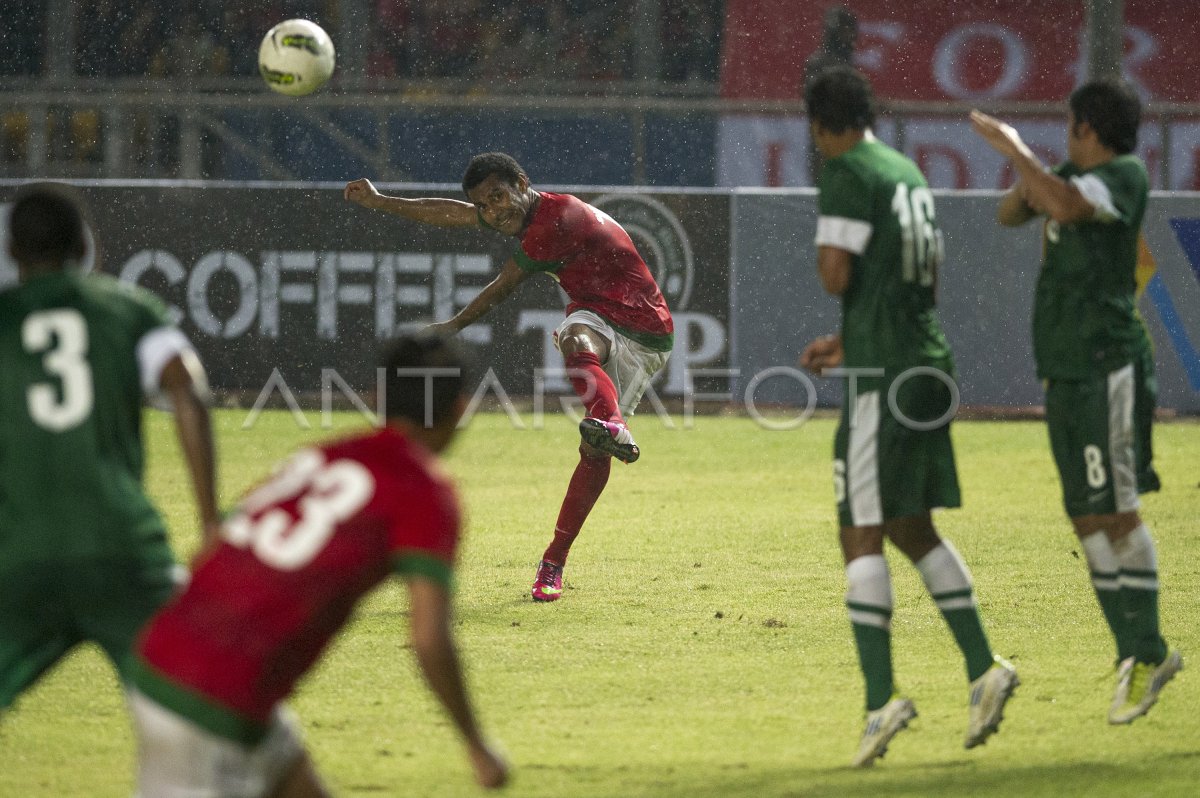 INDONESIA VS ARAB SAUDI | ANTARA Foto