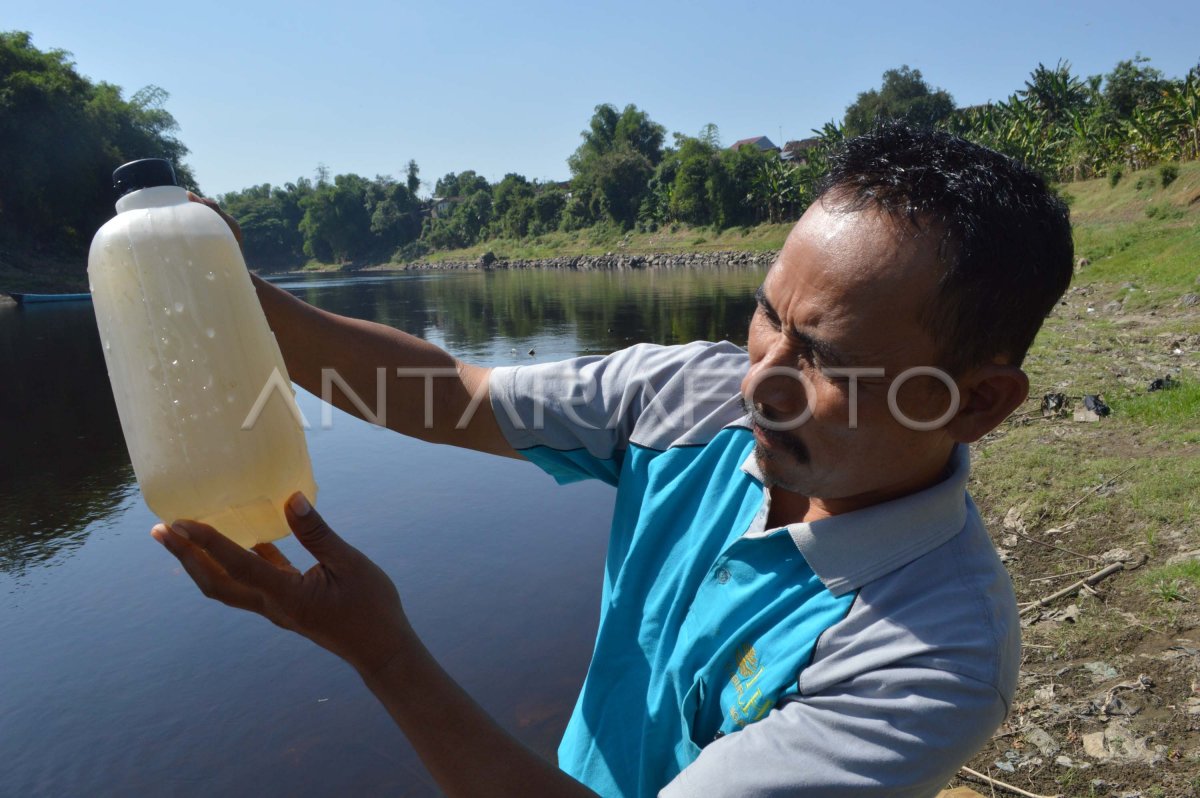 SAMPEL AIR BENGAWAN SOLO | ANTARA Foto