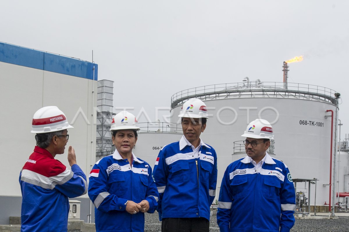 PERESMIAN MEGA PROYEK PERTAMINA | ANTARA Foto