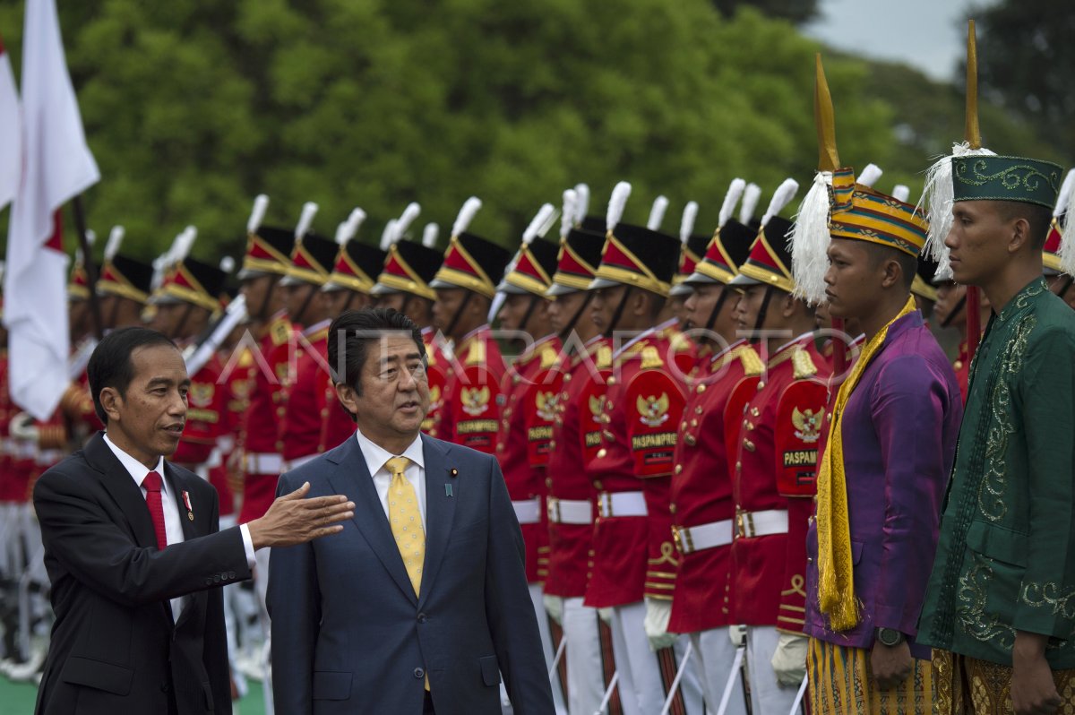 Kunjungan Pm Jepang Ke Indonesia Antara Foto