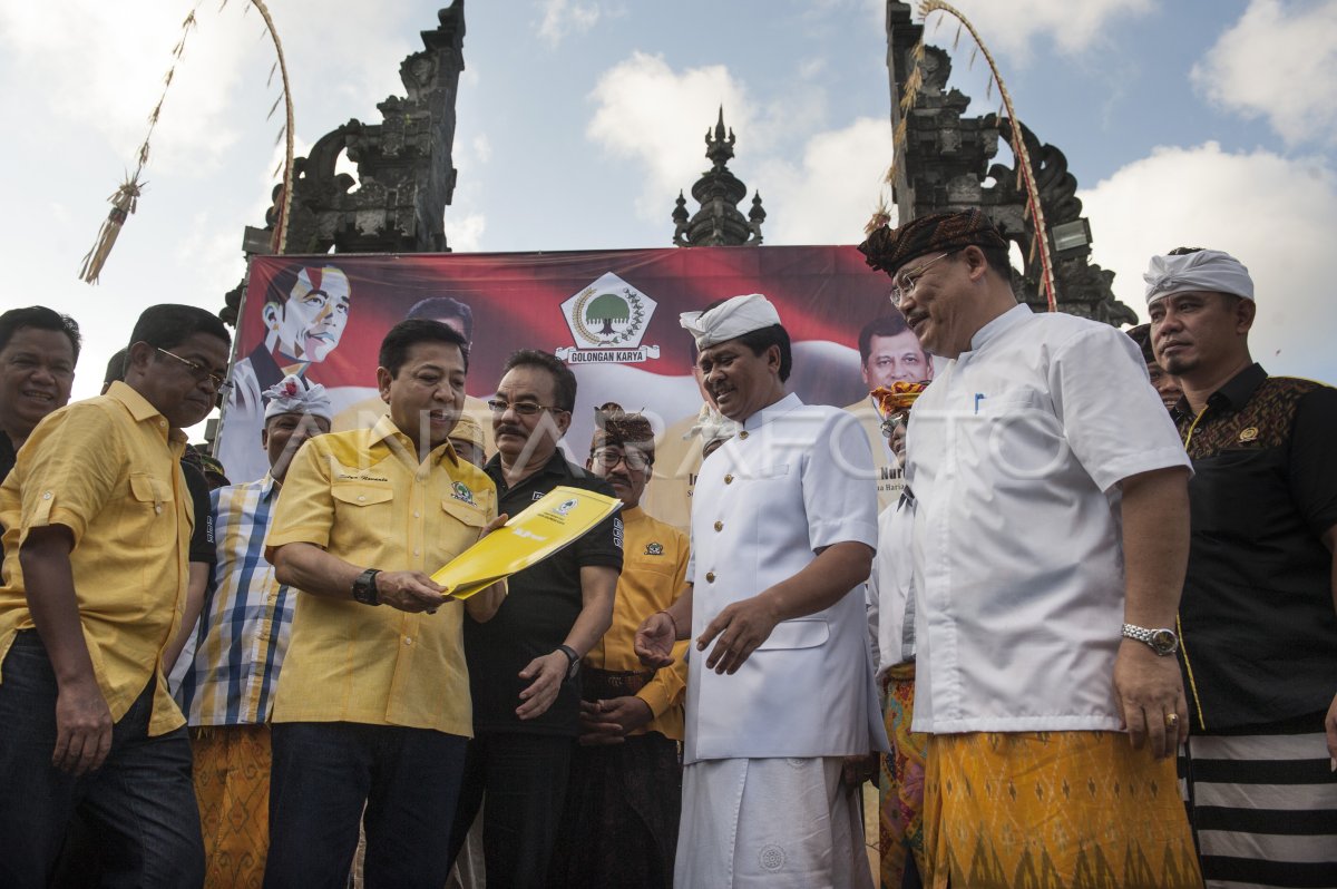 REKOMENDASI BAKAL CALON GUBERNUR BALI | ANTARA Foto