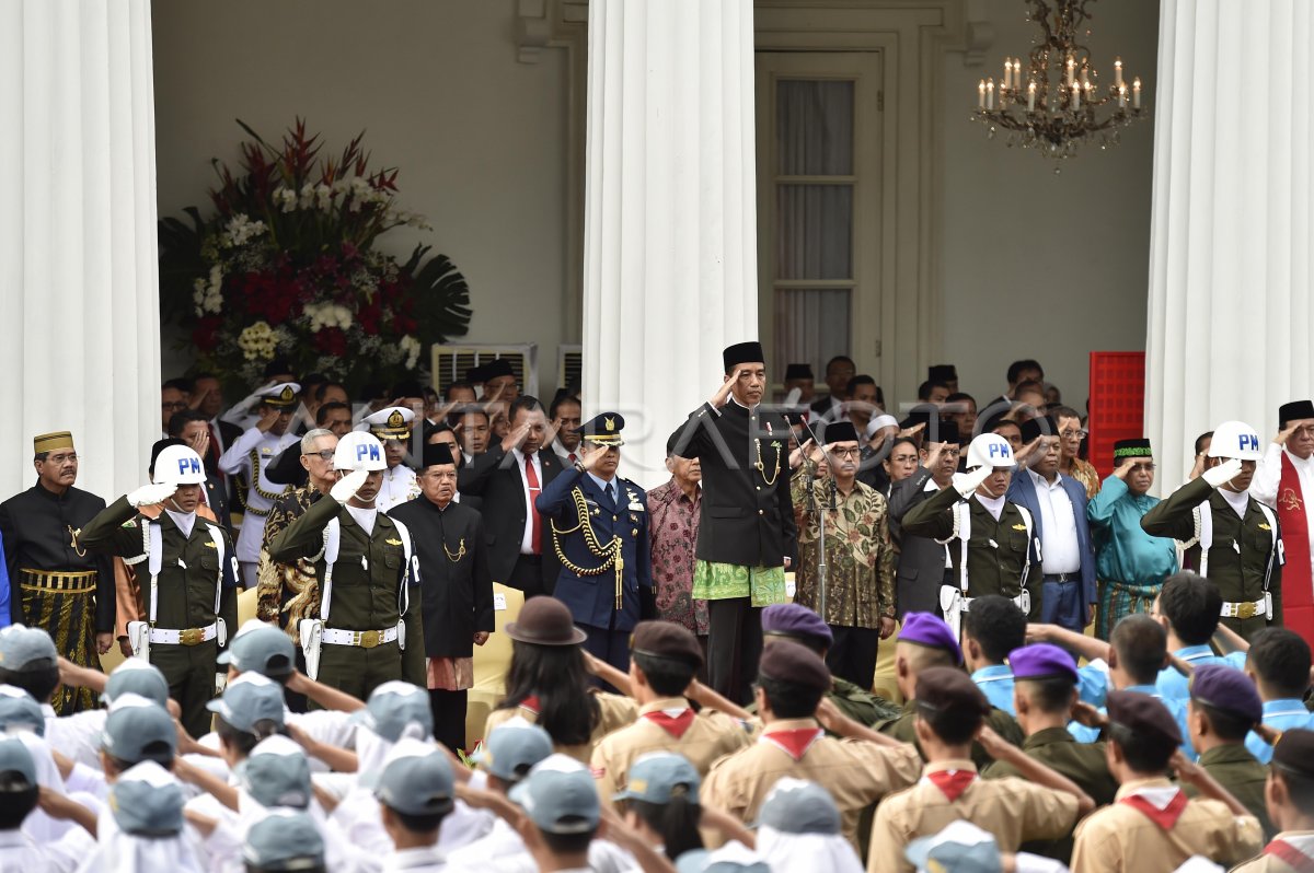 Upacara Hari Lahir Pancasila Antara Foto