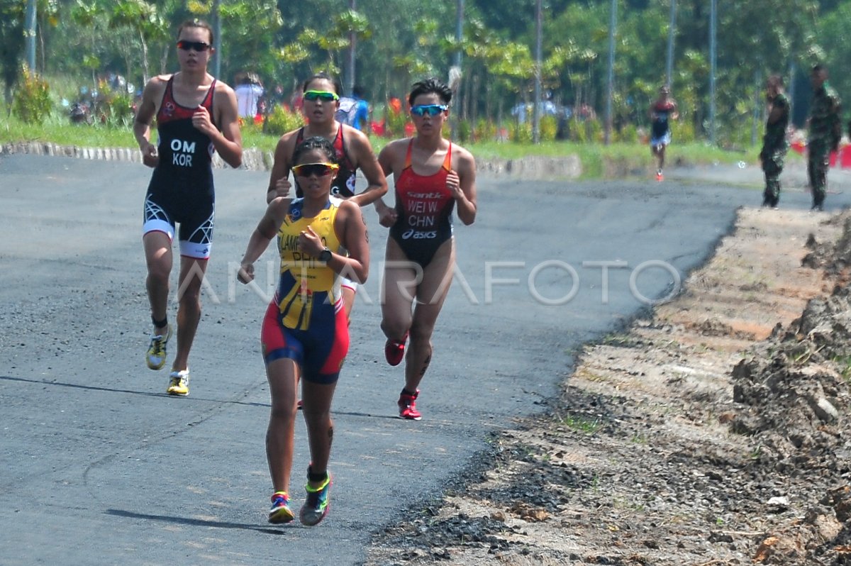 25TH ASIAN TRIATHLON CHAMPIONSHIP ANTARA Foto