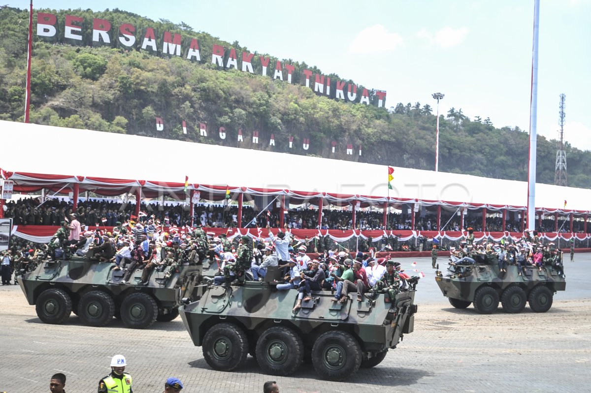 PERAYAAN HUT KE-72 TNI | ANTARA Foto