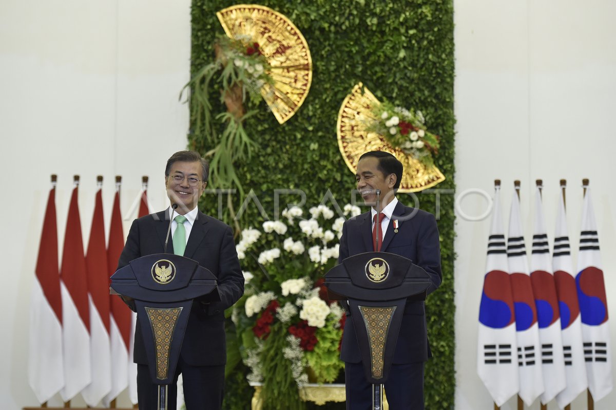 Kerja Sama Indonesia Korea Selatan Antara Foto