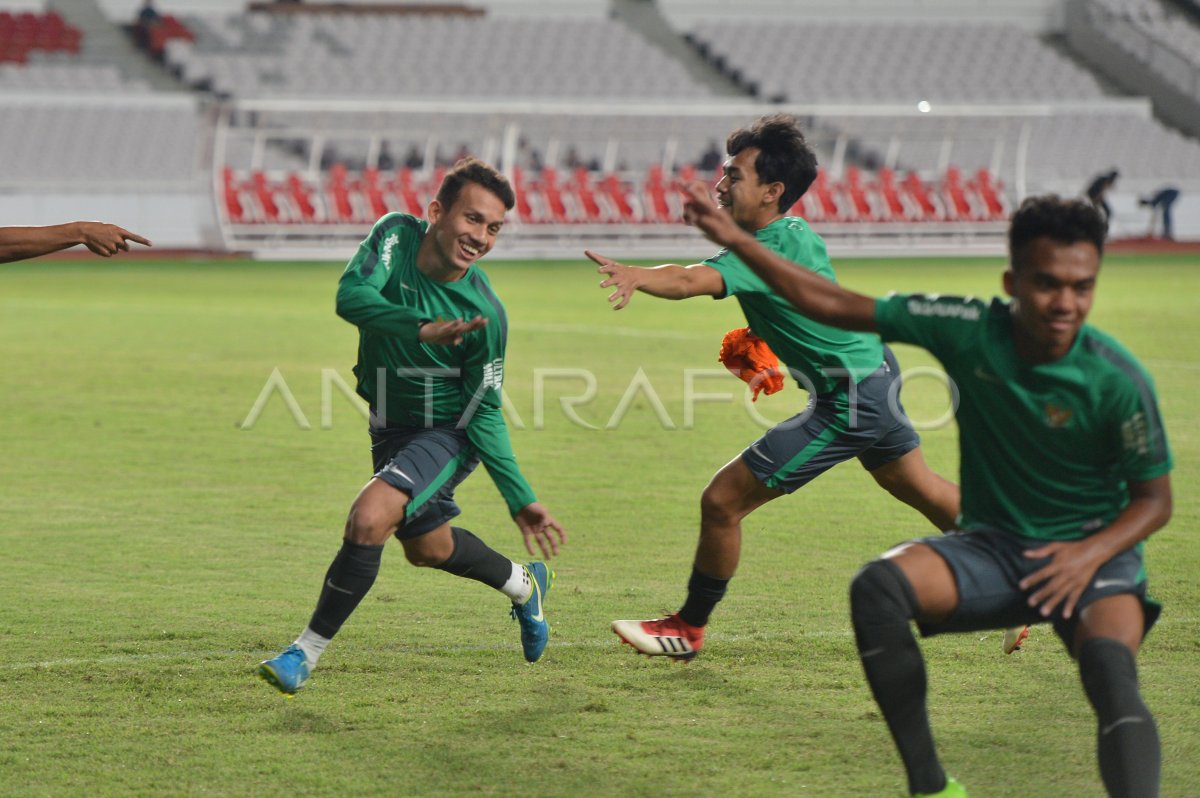 LATIHAN TIMNAS INDONESIA U-19 | ANTARA Foto