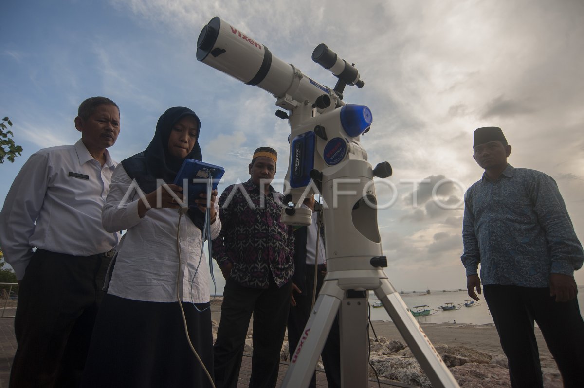 Pemantauan Hilal Di Bali Antara Foto