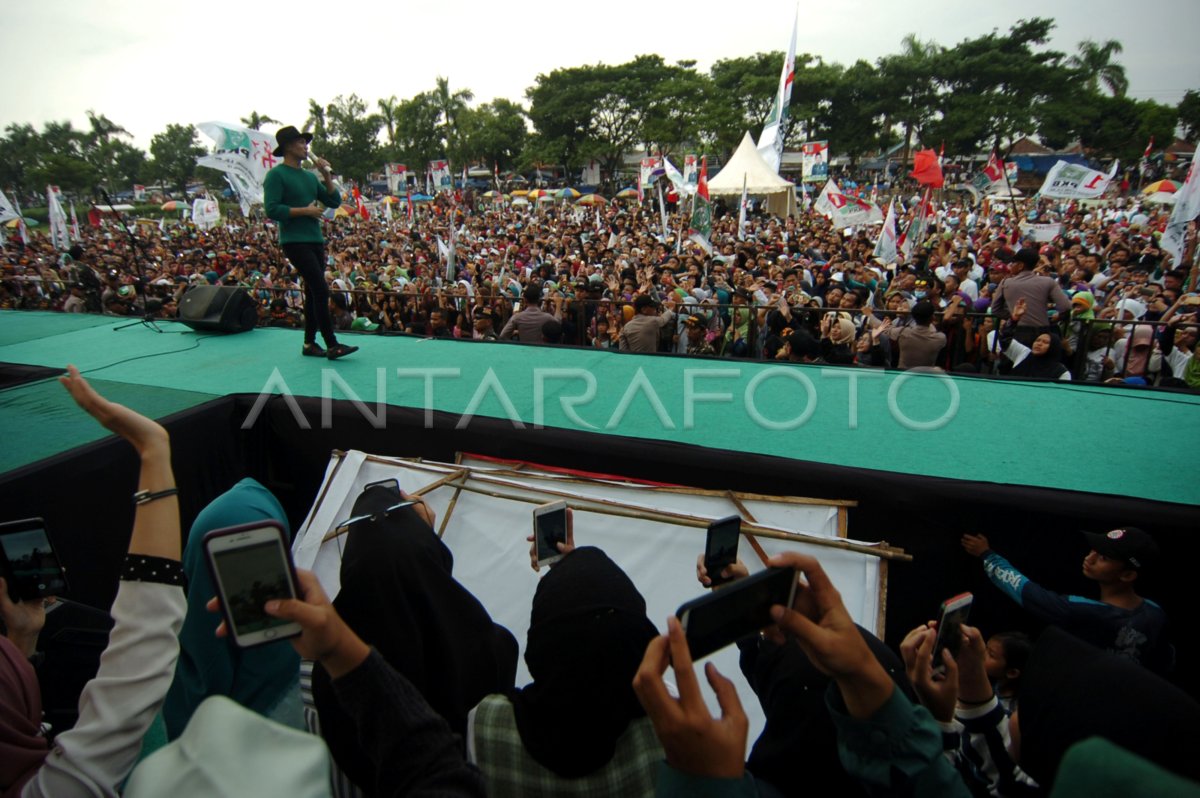 KAMPANYE TERBUKA TERAKHIR | ANTARA Foto