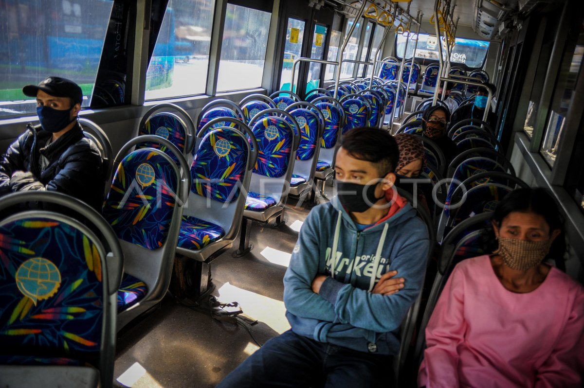 Bus Damri Di Bandung Kembali Beroperasi Antara Foto