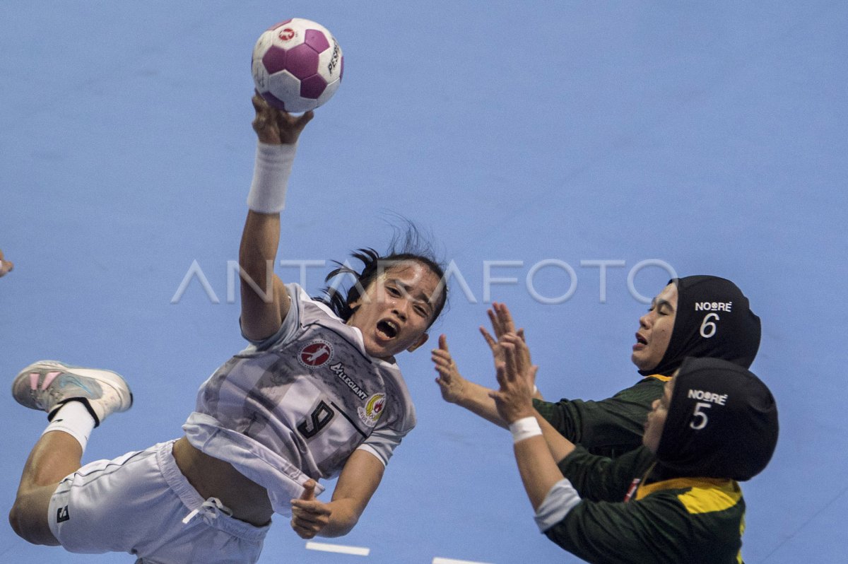 Kaltim Juara Bola Tangan Putri Pon Papua Antara Foto