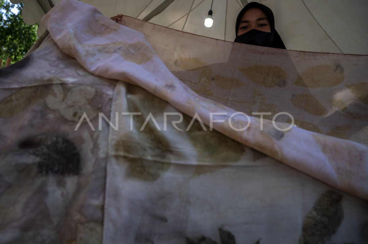 KAIN ECOPRINT PRODUKSI PENYANDANG DISABILITAS