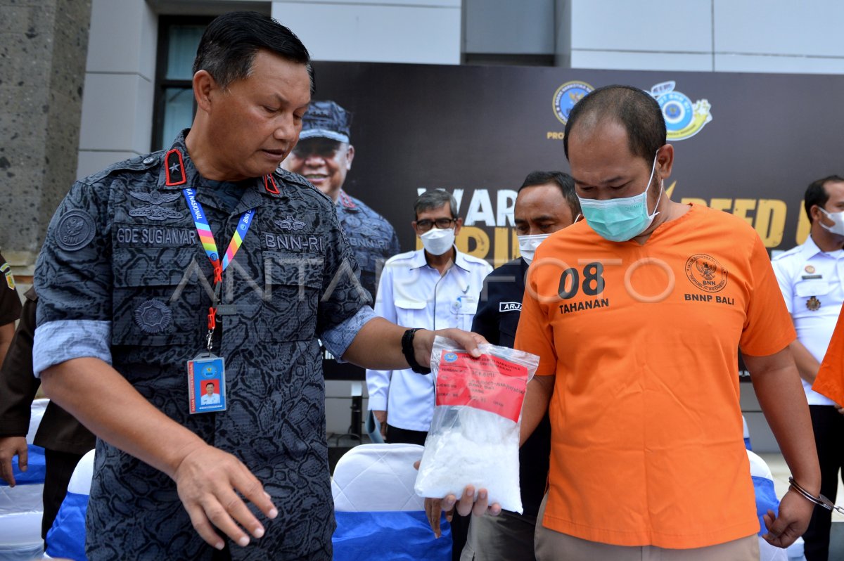 Pengungkapan Kasus Peredaran Narkotika Di Bali Antara Foto