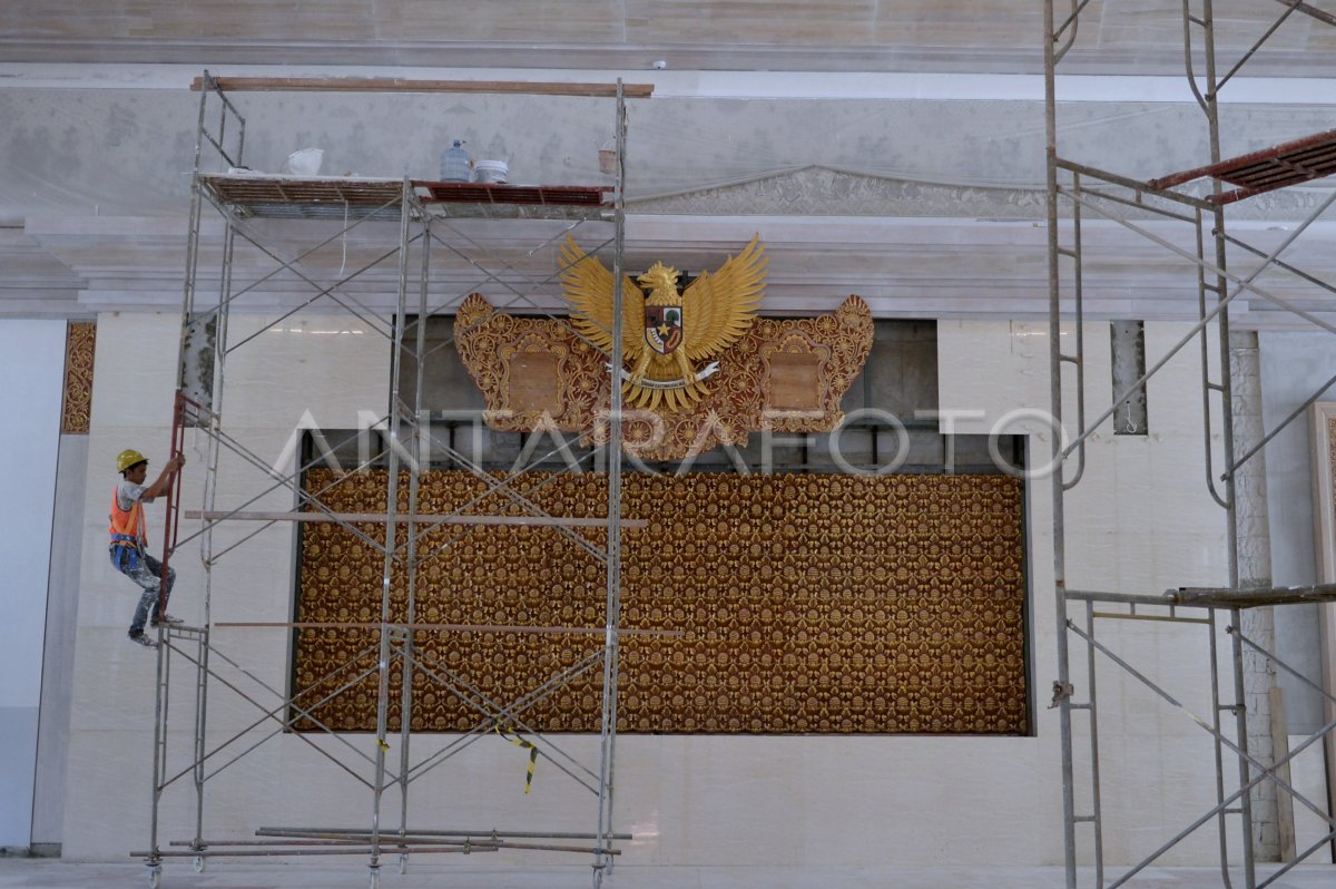 Perkembangan Pembangunan Terminal Vvip Bandara Bali Antara Foto 3112