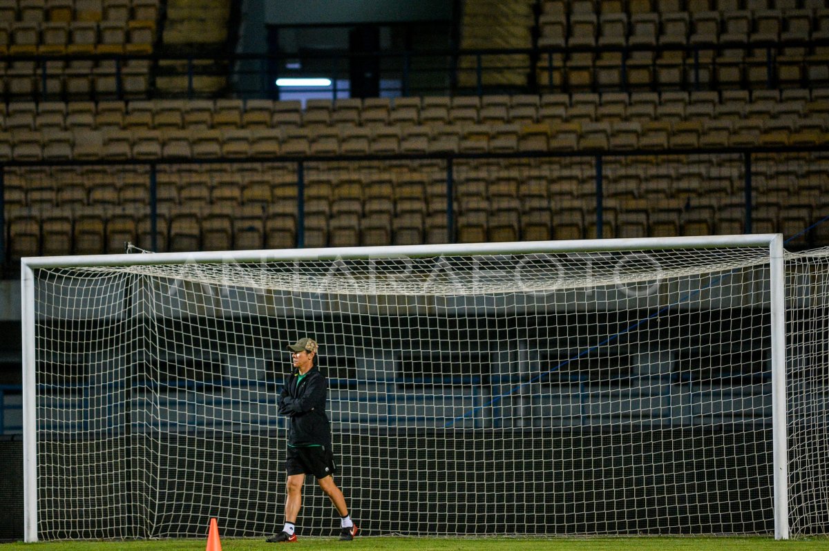 Latihan Timnas Indonesia Jelang Fifa Matchday Antara Foto