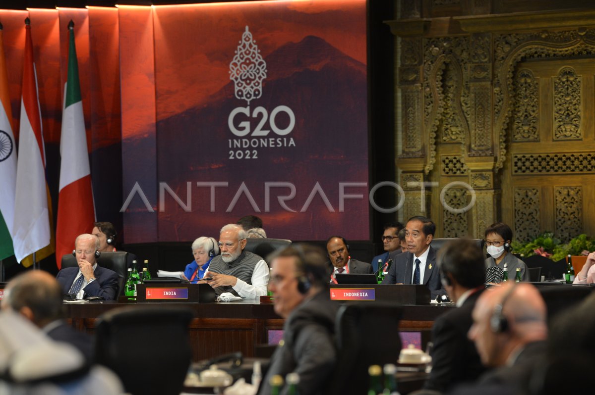 Pembukaan Ktt G20 Indonesia 2022 Antara Foto