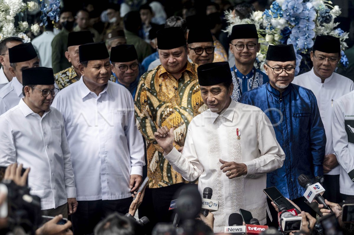 PRESIDEN JOKOWI HADIRI SILATURAHMI RAMADHAN DPP PAN