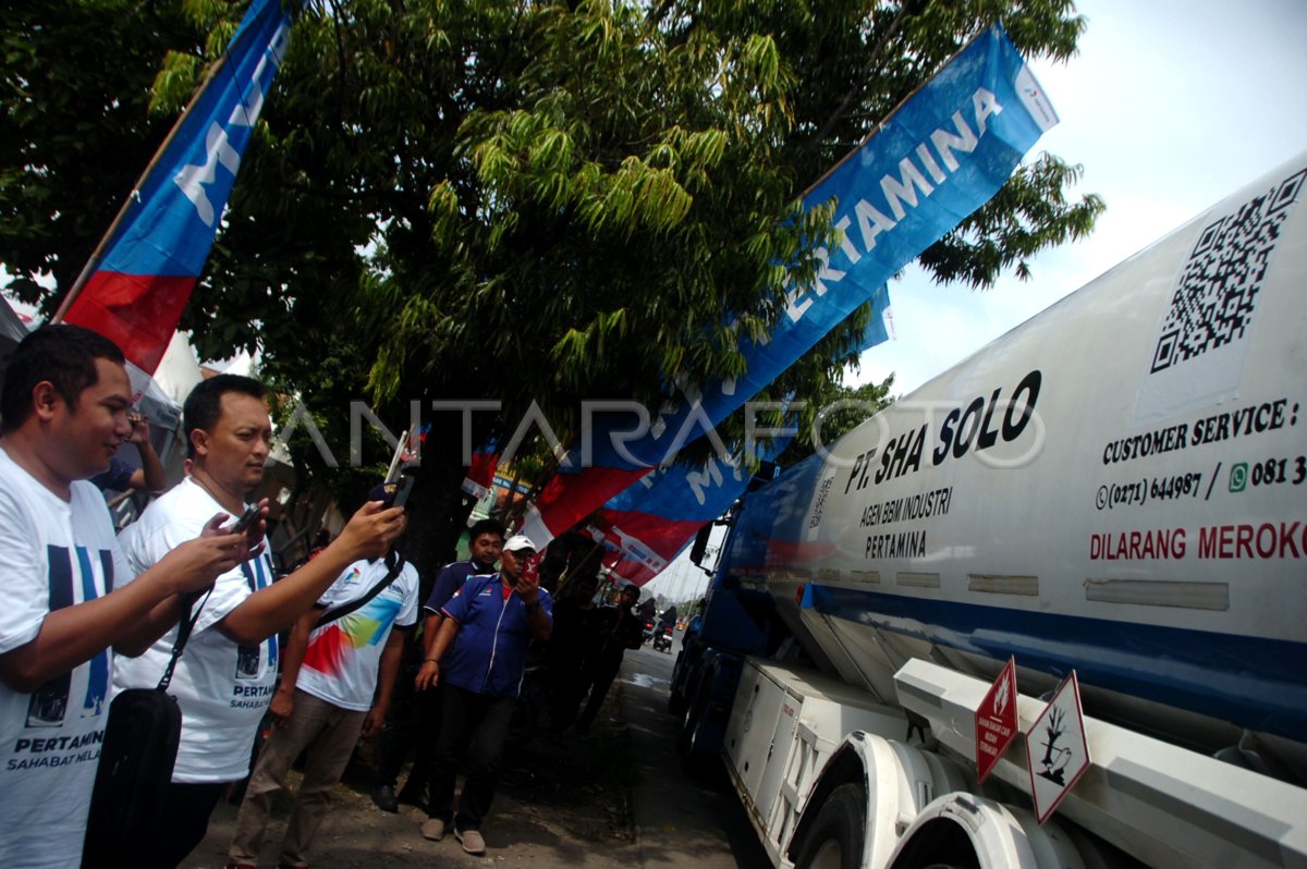 Peluncuran mobil tangki BBM dengan QR code
