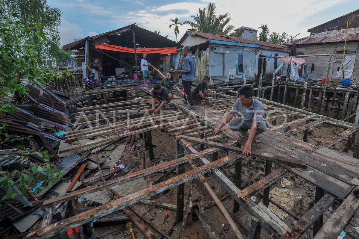 Bencana puting beliung di Jambi