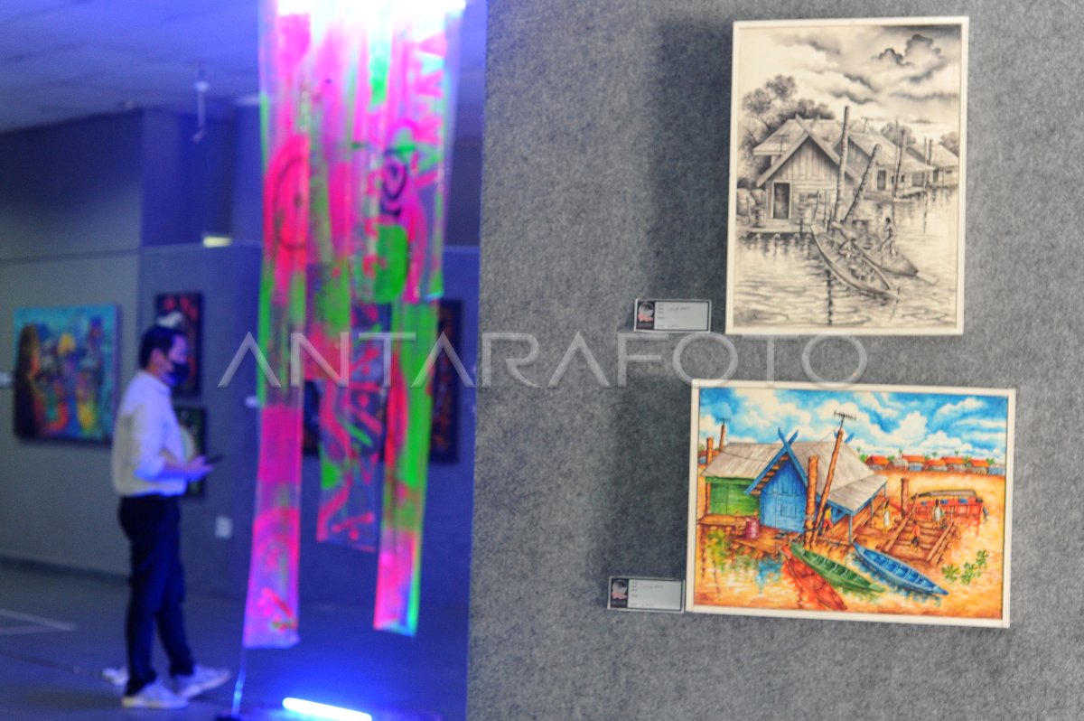 Pameran seni rupa Ekspresi Musi Sumsel