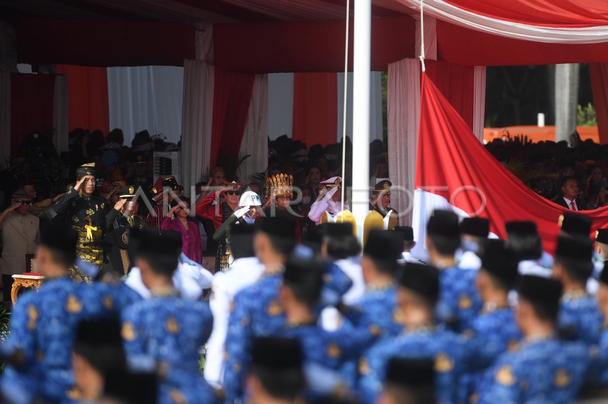 Upacara Hari Lahir Pancasila di Monas
