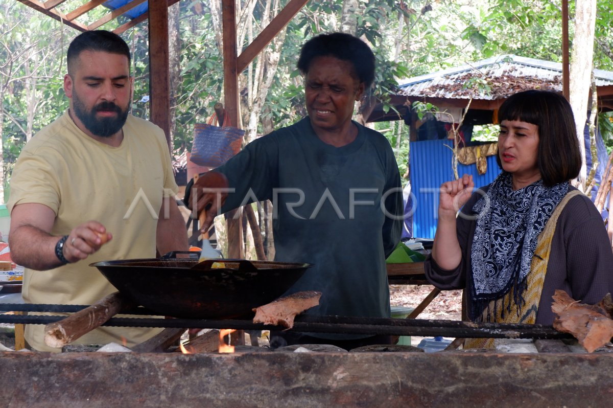 Koki Qatar dan mama Papua demo memasak