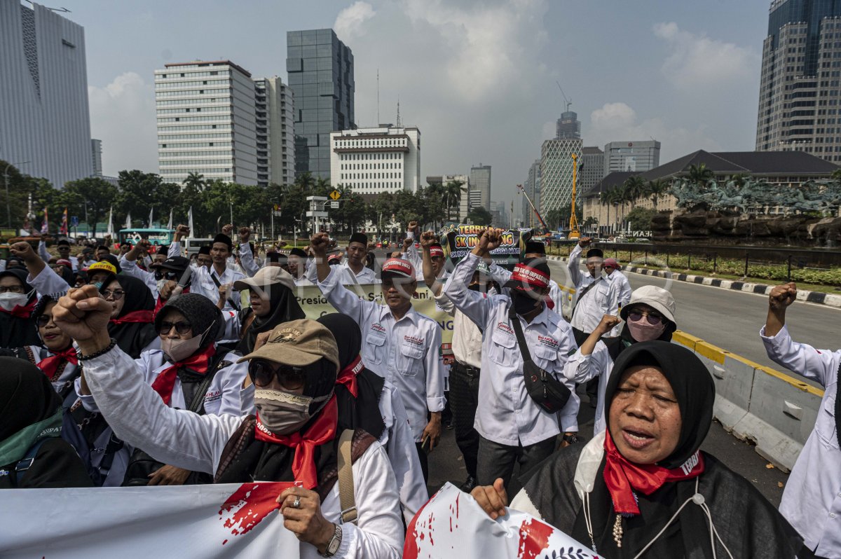 Aksi forum guru di Jakarta