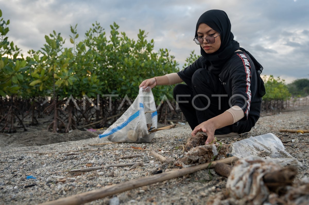 Menjaga Area Konservasi Mangrove | ANTARA Foto