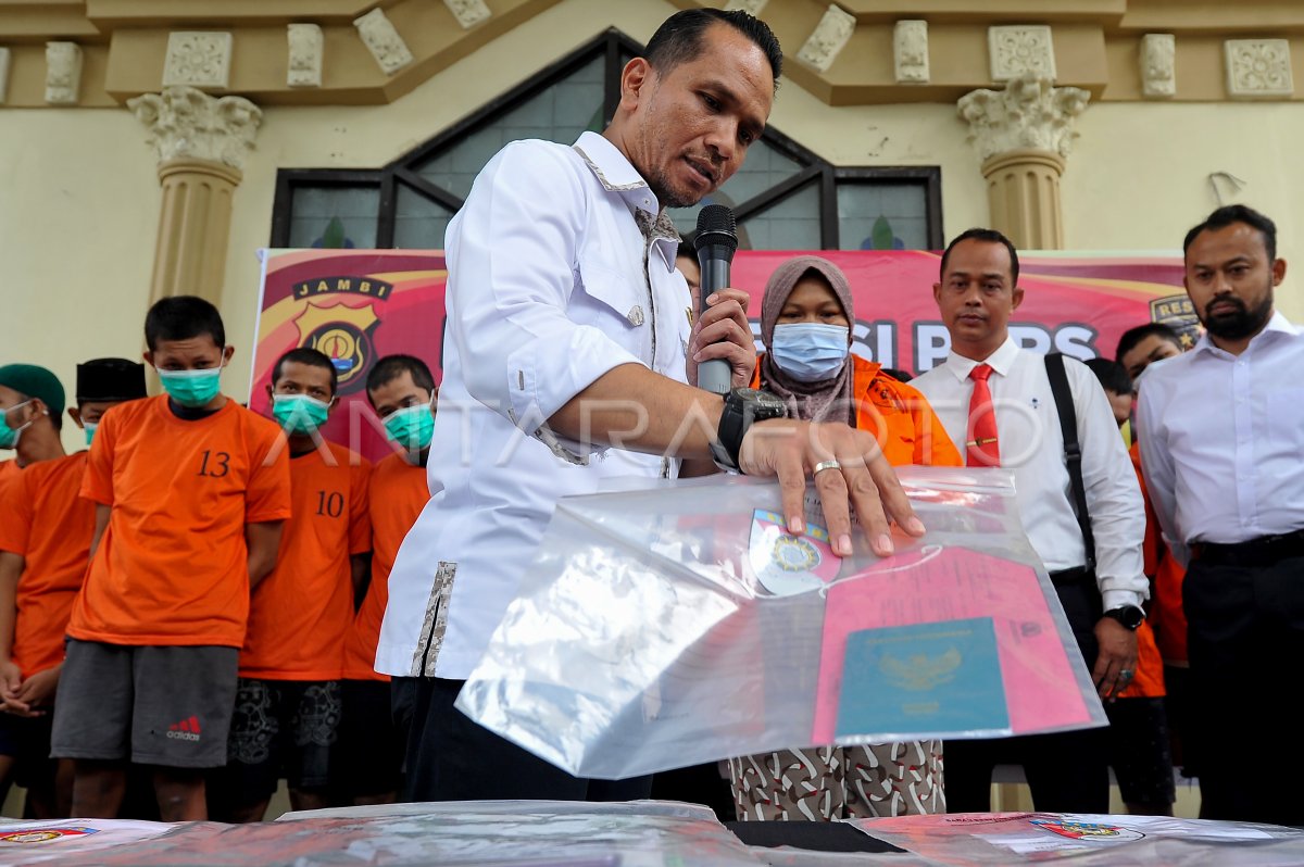 Rilis kasus TPPO di Jambi