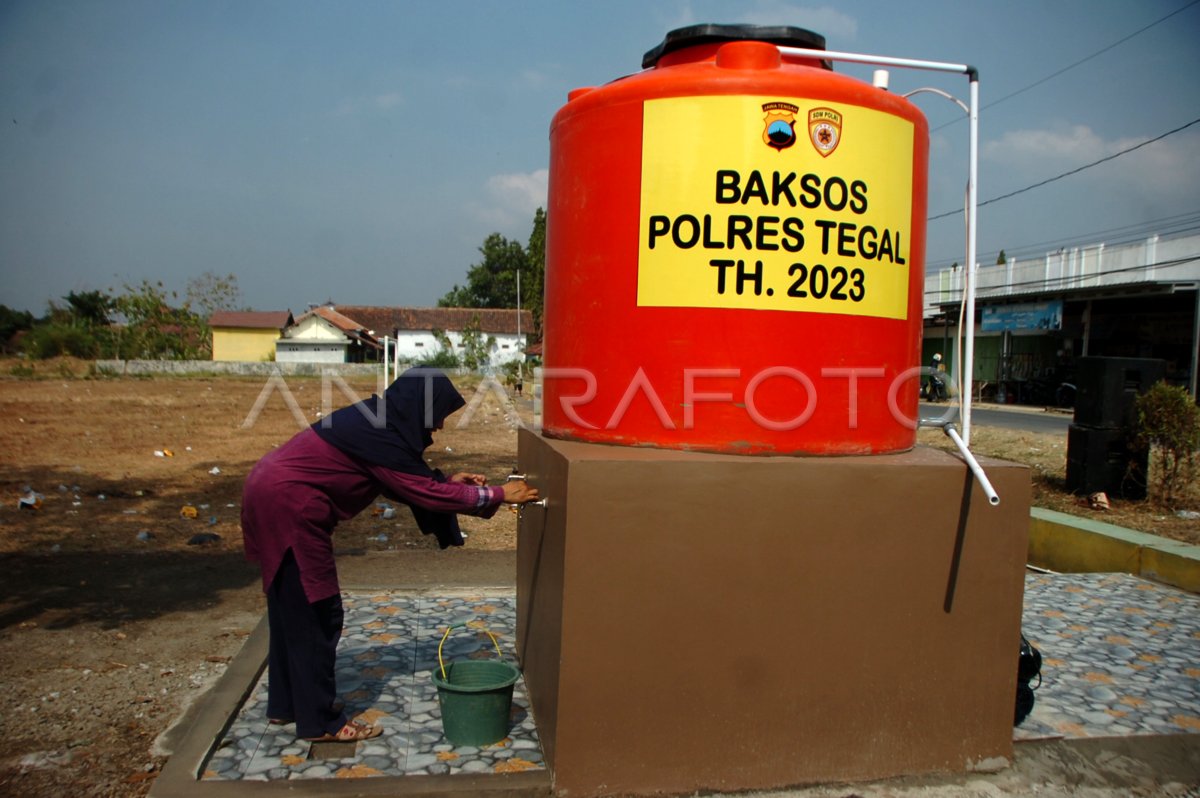 Sumur bor hasil bakti sosial saat kemarau