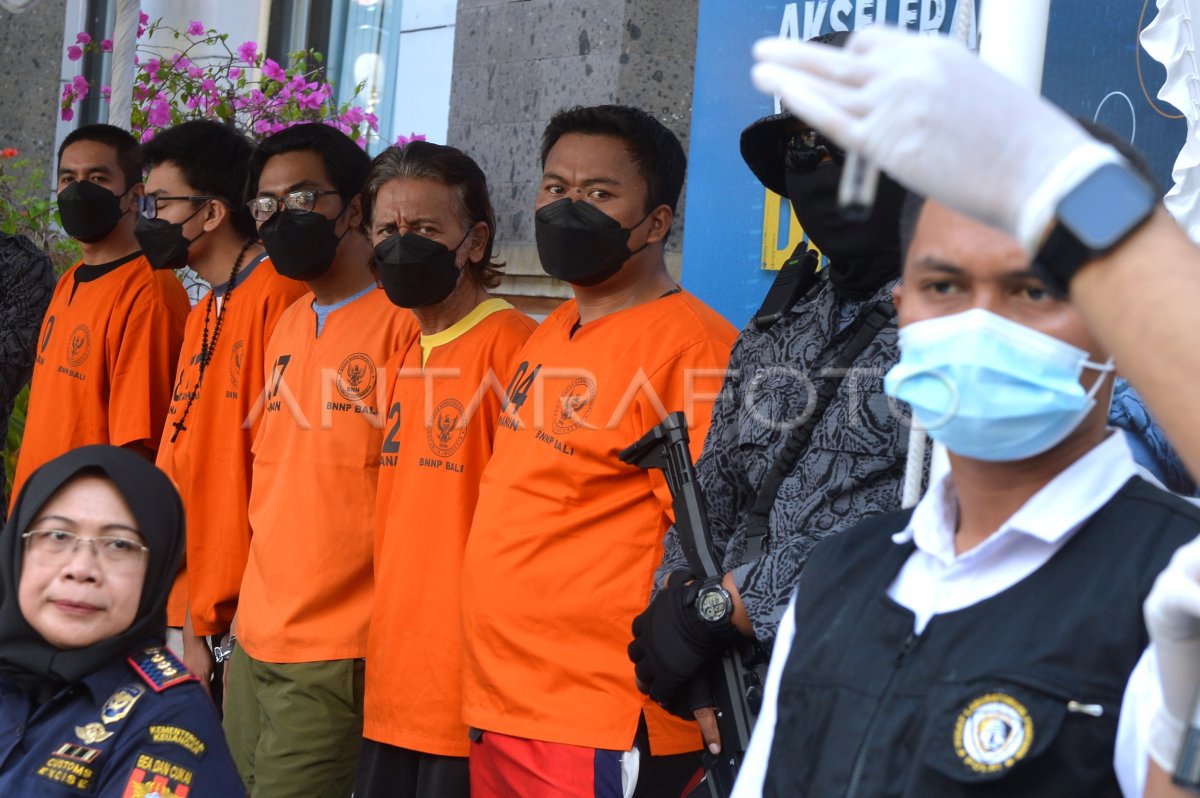 Pemusnahan Narkotika Di Bali Antara Foto