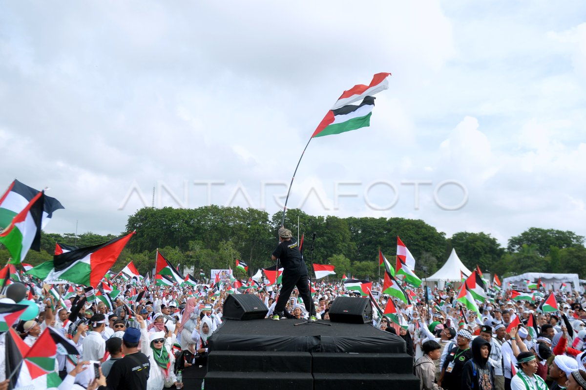 Aksi Bela Palestina Di Bali | ANTARA Foto