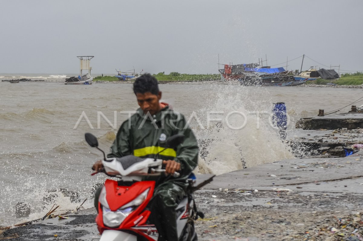 Waspada Gelombang Tinggi Di Perairan Selat Sunda Antara Foto 