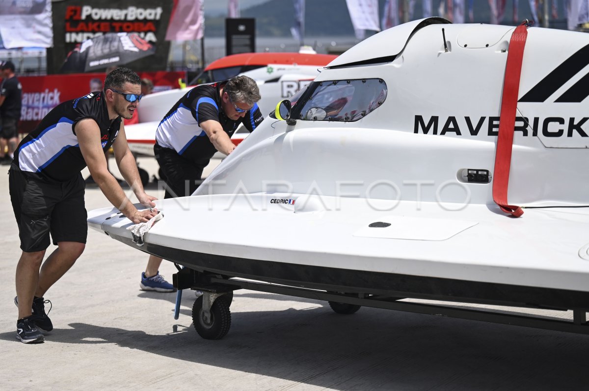 Jelang F1 Powerboat 2024 Di Danau Toba | ANTARA Foto