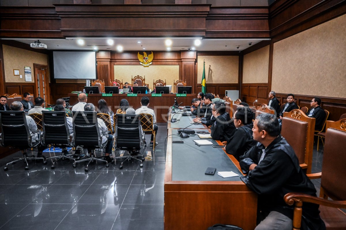 Sidang Putusan Korupsi Tukin ESDM | ANTARA Foto