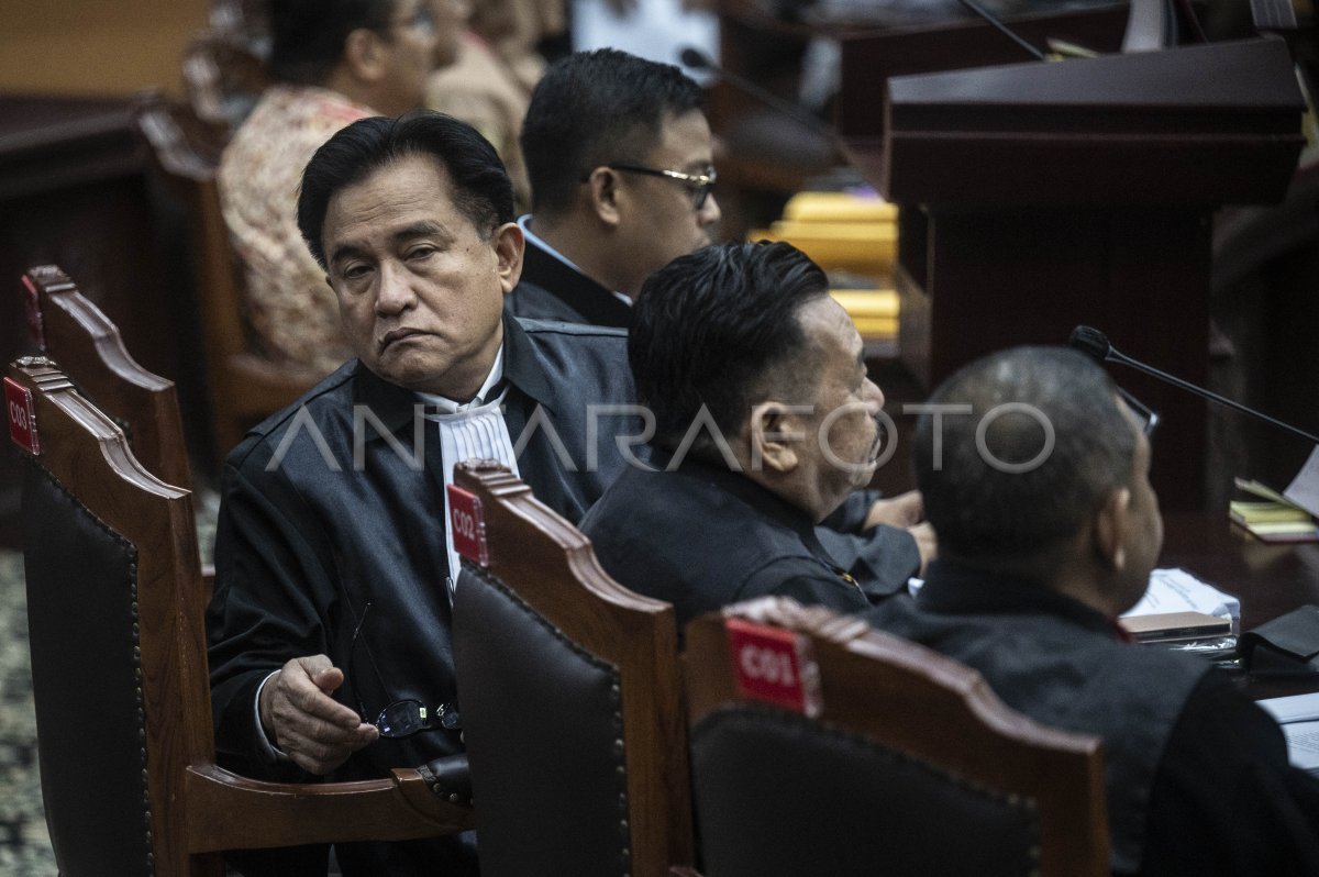 Sidang Perdana Perselisihan Hasil Pilpres 2024 Antara Foto