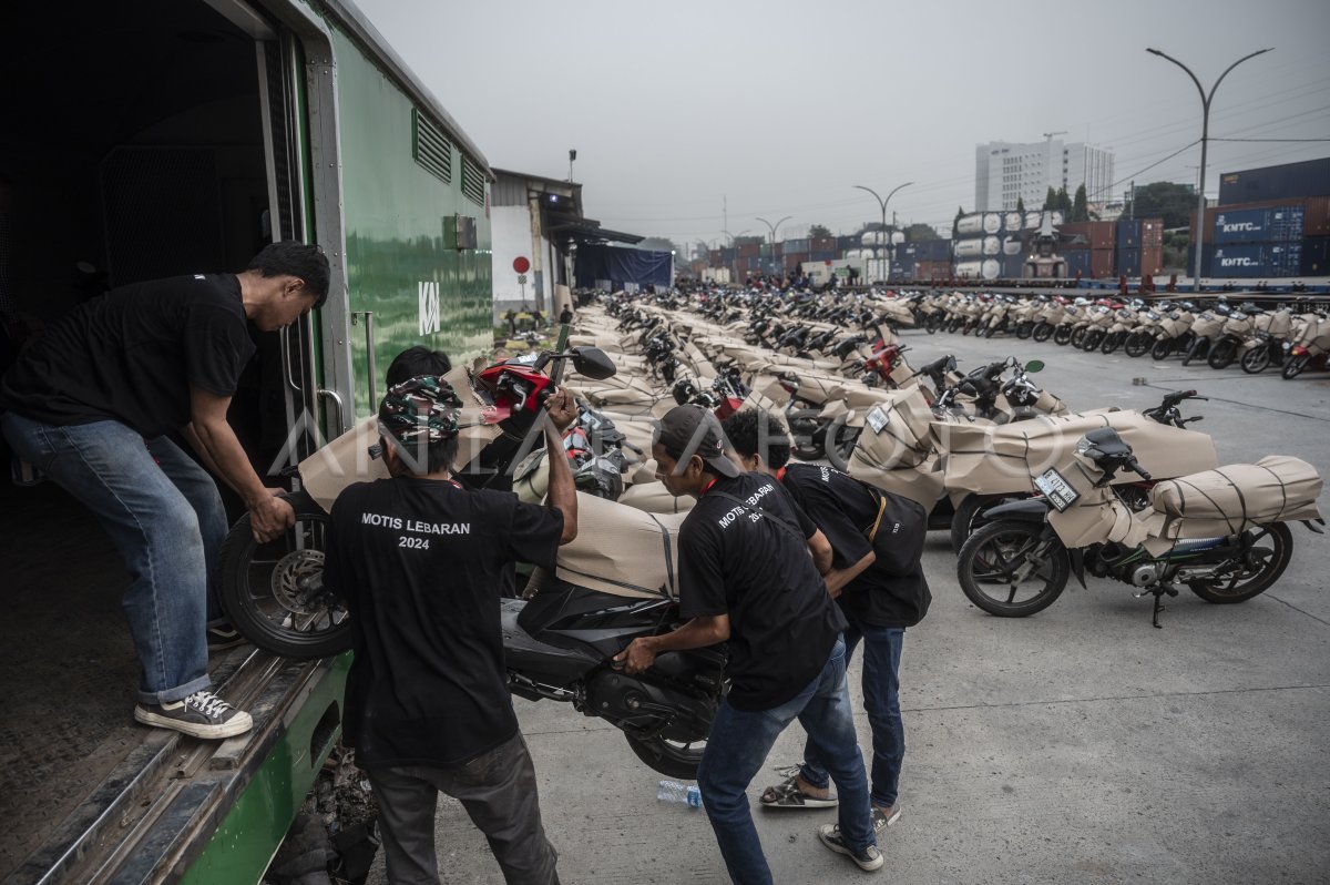 Mudik Motor Gratis Lebaran 2024 | ANTARA Foto